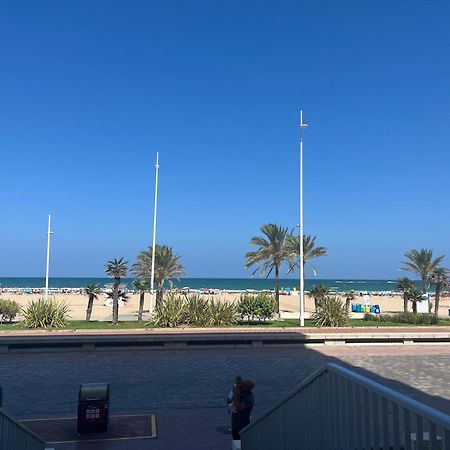 Apartamento 1ª Linea De Playa - Con Piscina Y Parking Playa de Gandia ภายนอก รูปภาพ