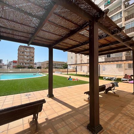 Apartamento 1ª Linea De Playa - Con Piscina Y Parking Playa de Gandia ภายนอก รูปภาพ