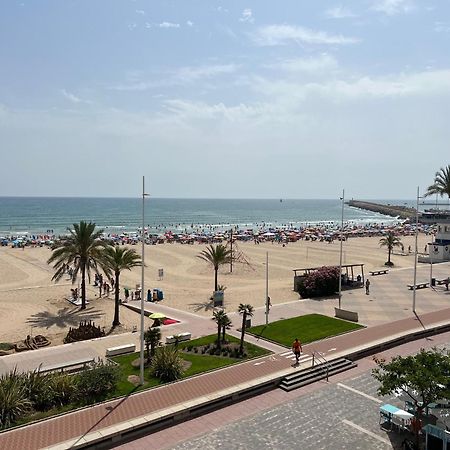 Apartamento 1ª Linea De Playa - Con Piscina Y Parking Playa de Gandia ภายนอก รูปภาพ