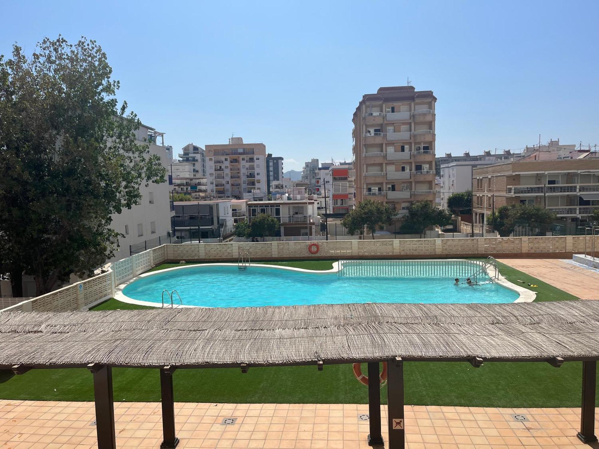 Apartamento 1ª Linea De Playa - Con Piscina Y Parking Playa de Gandia ภายนอก รูปภาพ